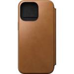 Nomad Калъф Nomad - Modern Leather Folio, iPhone 15 Pro Max, English Tan (NM01634485)