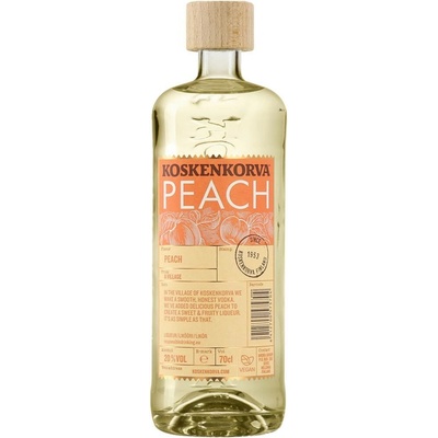 Koskenkorva Peach 1 l (holá láhev) – Hledejceny.cz
