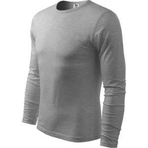 MALFINI Fit-T Тениска с дълъг ръкав, сива, 160 г/м2 (11912)