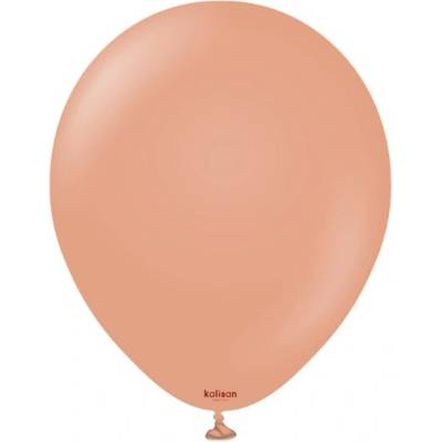 Kalisan Balloons Balonky růžovo hnědé, Standard Clay Pink 30 cm 12"