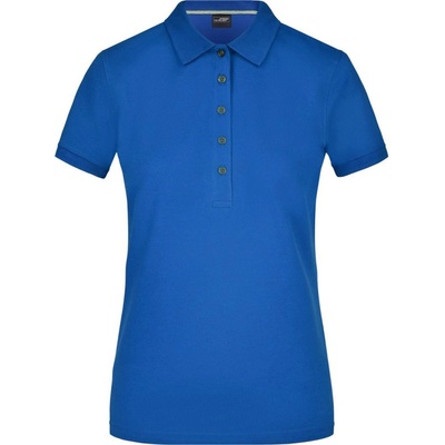 James & Nicholson Polokošile JN 707 krátký rukáv dámská COT-02070705001 Královská modrá