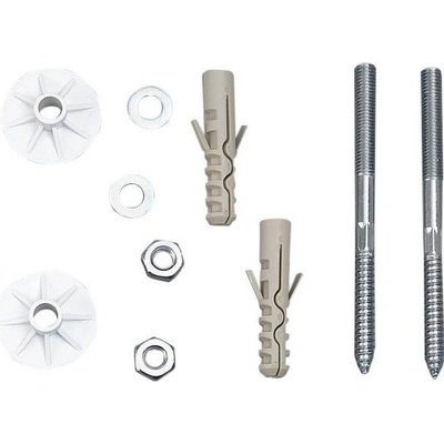 AQUALINE UAK12 komplet pre uchytenie umývadiel, skrutka 8x120 40027