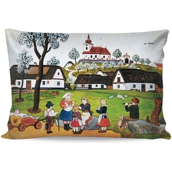 Matějovský Josef Lada jar na dedine De Luxe Digital 33 x 50 cm