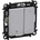 Legrand Димер бутонен R3-400W L3-400VA LED3-125VA цвят алуминий Valena Life - 752362A (752362A)