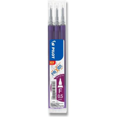 Pilot Frixion Point 05 fialová 3 ks