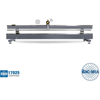 MIROTECH Стенд за линейно 2D измерване праволинейност на тръба Microtech Computerized, Wireless+USB, 27522800, X 0-2800 mm, Z 0-12 mm, X ±0.120 mm, Z ±0.002 mm, ±0, 0001 mm (27522800)