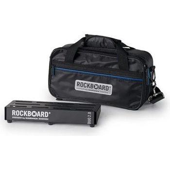 Image 1 of RockBoard Duo 2.0 with GB Pedalboard Black (RBO B 2.0 DUO B)