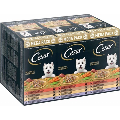 Cesar Landragout 4 druhy 24 x 150 g