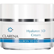 Clarena Hyaluron 3D Line hydratační pleťový krém s kyselinou hyaluronovou Three Types of Hyaluronic Acid 50 ml