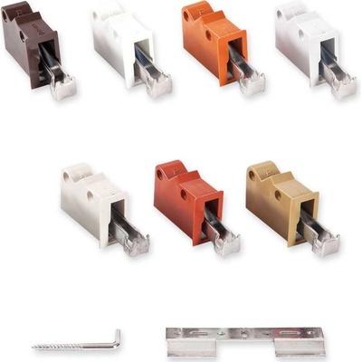 Samet Závěsné rektifikační kování hnědé pravé 1990431