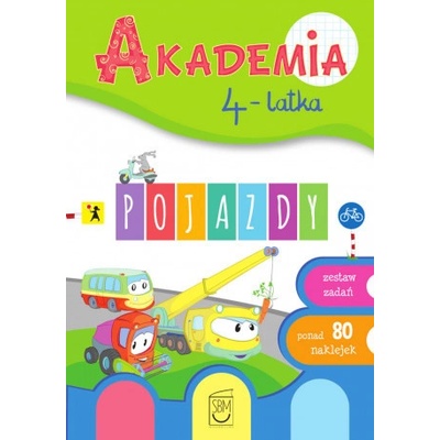 Pojazdy. Akademia 4-latka