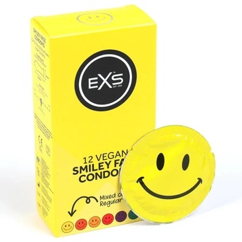 EXS Condoms 12 бр. Класически презервативи EXS Smiley Face