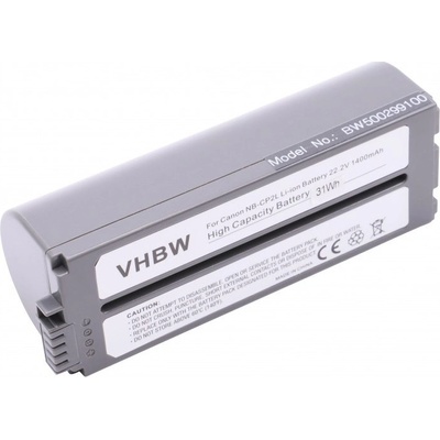 VHBW NB-CP1L, NB-CP2L 1400 mAh