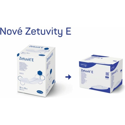 Hartmann Zetuvit E Savé kompresy 10 x 20 cm 50 ks