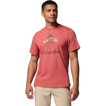 Columbia CSC Seasonal Graphic Tee Размер: L / Цвят: червен