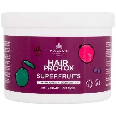 Kallos Hair Pro-Tox Superfruits Antioxidant Hair Mask подхранваща маска за коса 500 ml за жени