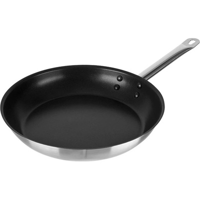 INOXIBAR Nerezová pánev PROFESIONAL LINE s nepřilnavým povrchem 20 cm