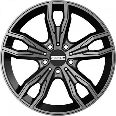 Fondmetal Alke (Fmi02) 8x18 5x120 ET34 Matt Titanium Machined