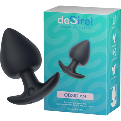 Desirel Obsidian - умен, анален вибратор (черен)