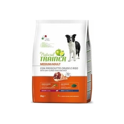 Trainer Natural Medium Adult sušená šunka 3 kg