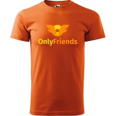 Sablio Only Friends oranžové