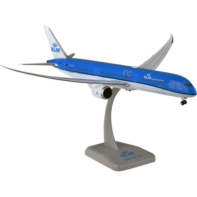 Limox Hogan B787-10 KLM Royal Dutch Airlines KLM 100 Years Colors. Named Baardbloem Heavenly Blue 1:200