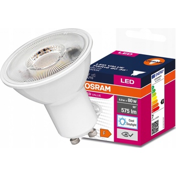 Osram VALUE PAR 16 80 36° 6.9 W/6500K GU10 studená biela