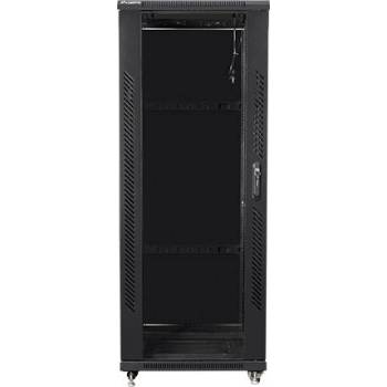 Lanberg Комуникационен шкаф Lanberg rack cabinet 19" free-standing 32U / 600x800 self-assembly flat pack, black (FF01-6832-12B)