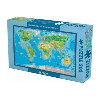 Artglob Puzzle 200 - World of the Young Explorer