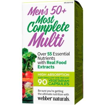 Image 1 of Webber Naturals Мen’s Most Complete Multi 50+ [90 капсули]