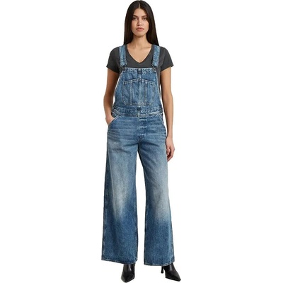 G-STAR Гащеризон G-Star Cinch Wide Leg sleeveless jumpsuit - Blue (Antique Faded Blue Galena)