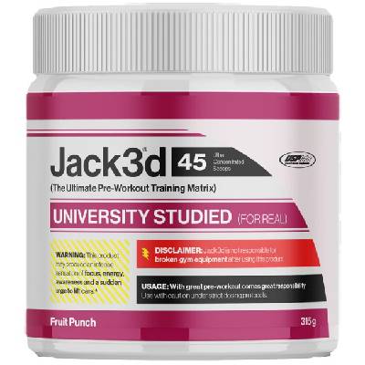 Jack3d | The Ultimate Pre-Workout Training Matrix [315 грама] Плодов Пунш
