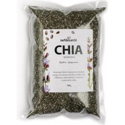 Nefdesanté Chia semienka semená Šalvie 500g