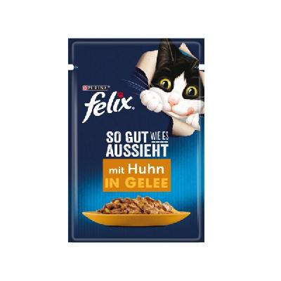 FELIX Chutná tak dobře, jak vypadá v želé Senior kuřecí maso 26 × 85 g