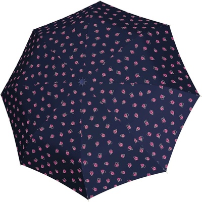 Derby Hit Lang AC Candy Lilac dámsky holový vystreľovací dáždnik tm.modrý