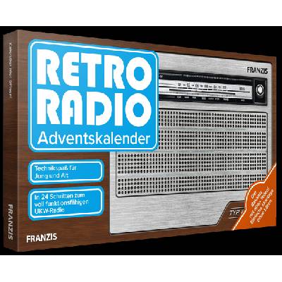 Franzis adventní kalendář Retro rádio stavebnice Franzis Verlag GmbH - RC_308796