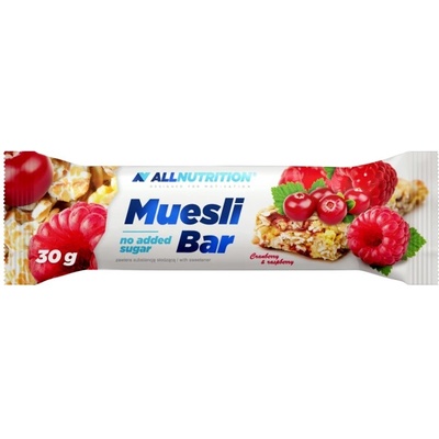 ALLNUTRITION Musli Bar | No Added Sugar [30 грама] Малина - Червена боровинка