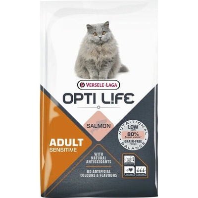 VERSELE-LAGA Opti Life Cat Adult Sensitive Salmon 7.5 kg