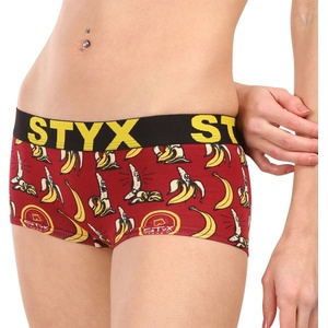 Styx Дамски бикини Styx art с крачол банани Styx | Cherven Mnogotsveten | ЖЕНИ | XL