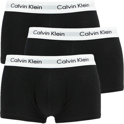 Calvin Klein boxerky Cotton Stretch U2664G 001 černé 3Pack – Zboží Mobilmania