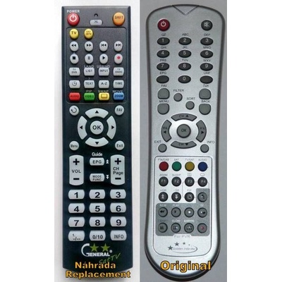 GENERAL GOLDEN INTERSTAR DSR-9000 - съвместимо дистанционно управление на марката General (DSR-9000)