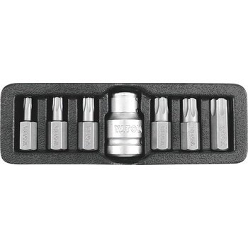 sada bitov Yato 7 ks TORX s otvorom YT 0416