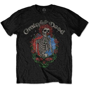 The Grateful Dead Floral Stealie Black XL Риза (GRATETS20MB04)