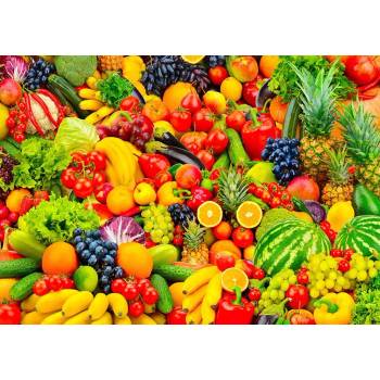 Image 1 of Enjoy - Puzzle Fruits and Vegetables - 1 000 piese