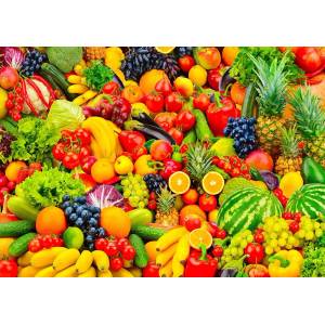 Enjoy - Puzzle Fruits and Vegetables - 1 000 piese