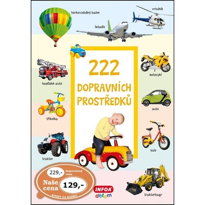 222 dopravních prostředků