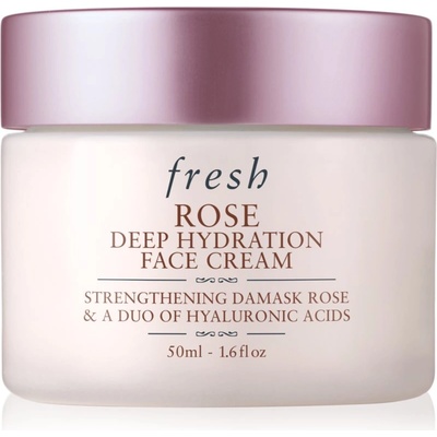 fresh Rose Deep Hydration Face Cream хидратиращ крем за лице с хиалуронова киселина 50ml