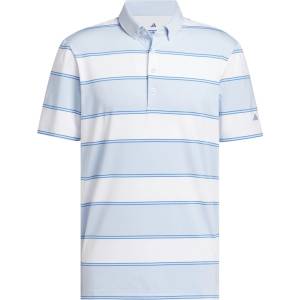Adidas Блуза с яка Adidas Men's Short Sleeve Performance Polo Shirt - Crystal Sky/Wht