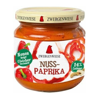 Zwergenwiese Ořechová papriková pomazánka 200 g bio BIO VEGAN BEZLEPEK