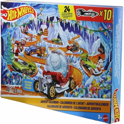 Mattel Adventní kalendář Hot Wheels 2023 – Sleviste.cz